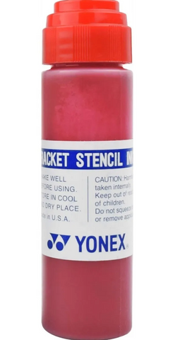 Tinta Racket Stencil Ink Yonex roja