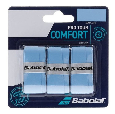 Overgrip Babolat Pro Tour Confort Azul x3
