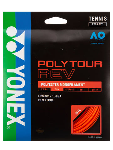 Set de cuerda Yonex Poly Tour REV 16L de 12mts