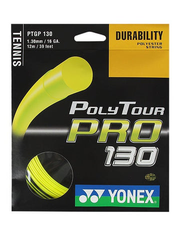 Set de cuerda Yonex Poly Tour Pro 16 de 12mts
