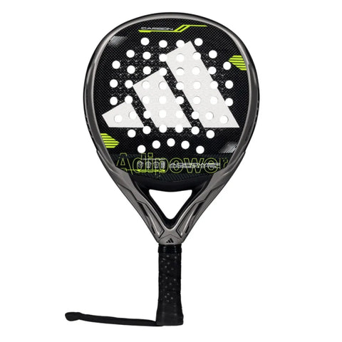 Pala de Padel Adidas Adipower Carbon Ctrl Silver/Lime 2025