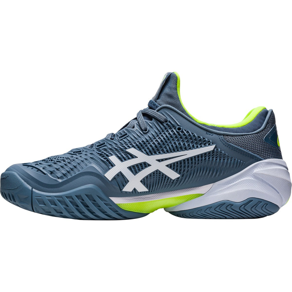 Tênis asics court ff azul hot sale e vermelho