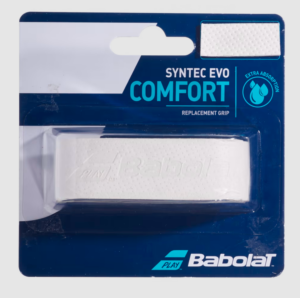 Grip Babolat Syntec Evo Grip Blanco x1 TenisTodo