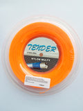 Rollo de cuerda Tender Multy-Nylon de 200mts Dif. Colores.